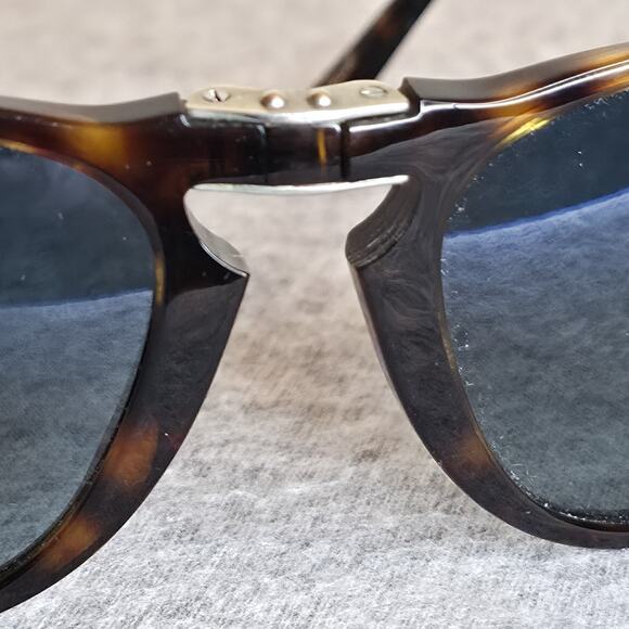 Authentic PERSOL 714 SUNGLASSES 24/S3 Havana Polarized Lens Steve McQueen 54-21 - Picture 6 of 16